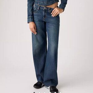 Levis Low Loose Medium Wash